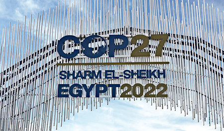 Derzeit findet in Sharm el-Sheikh/Ägypten die UN-Weltklimakonferenz statt. Gefordert werden radikale Schritte gegen den Klimawandel.  