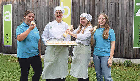 Schaumrollen für das Seniorenheim 