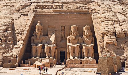 Einer der Tempel von Abu Simbel
