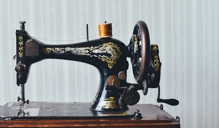 Alte Nähmaschine