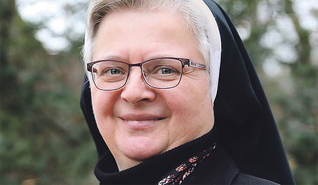 Stellvertretende Vorsitzende der Ordenskonferenz Sr. Franziska Bruckner
