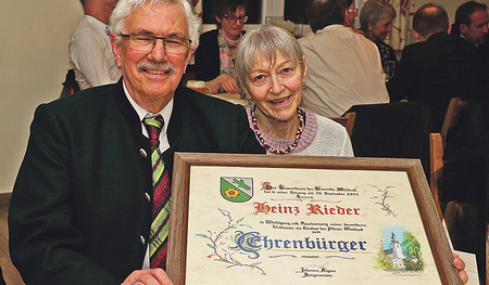 Diakon Heinz Rieder mit seiner Gattin Monika