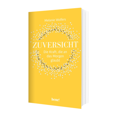 Willkommensgeschenk der KirchenZeitung das Buch 'Zuversicht' von Melanie Wolfers