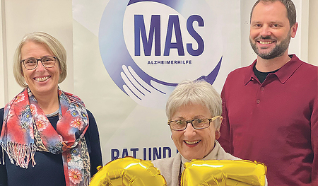 Edith Span, Obfrau und Gründerin Felicitas Zehetner und Geschäftsführer Gerald Kienesberger