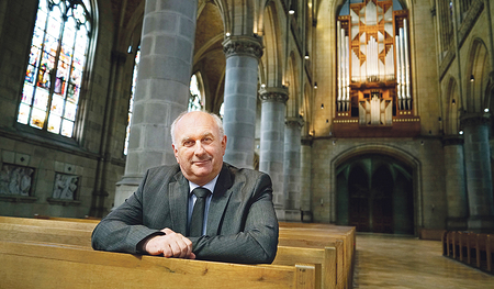 Wolfgang Kreuzhuber ist der fünfte Nachfolger Anton Bruckners in seiner  Funktion als Organist am Dom. 