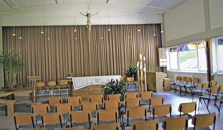 Pfarrsaal des Pfarrheims Duttendorf   