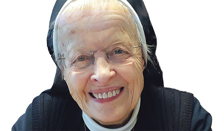 Sie schaut hin und packt an: Sr. M. Andreas Weißbacher