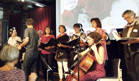 Mira begeisterte beim KAB-Fest in Steyr.