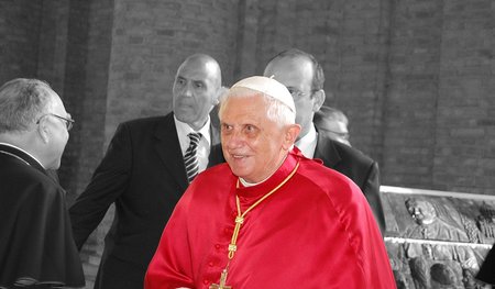 Der emeritierte Papst Benedikt