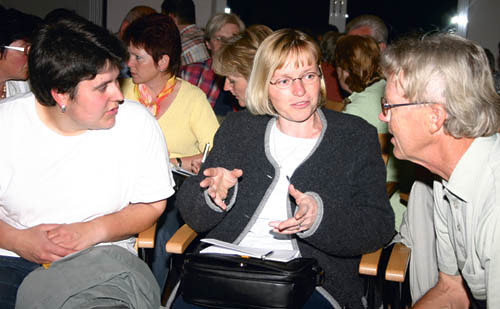 Regionale Startveranstaltung f?r die Pfarrgemeinder?te, Pfarrsaal Linz-Christk?nig, Beratung, Tagung, versammlung, Gespr?ch, Information