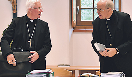 Erzbischöfe Lackner und Schönborn 