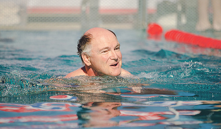 Josef Fridolin Klausner holte Bronze über 25 m Brust und den 4. Platz über 25 m Freistil.