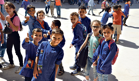 Kinder in Syrien (Bild oben) haben Bischof Manfred Scheuer zu seinem Brief an die Kirchenzeitungs-Leser:innen inspiriert. 