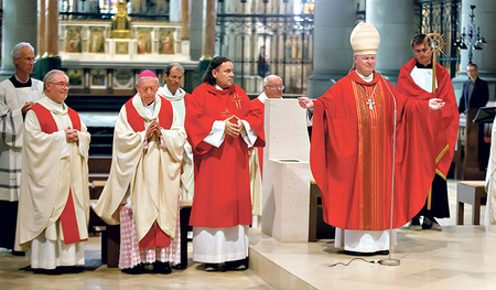 Bischof Manfred Scheuer leitete den Dankgottesdienst.   