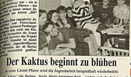 Der „Club 15“ gründete den Jugendtreff „Kaktus“.   