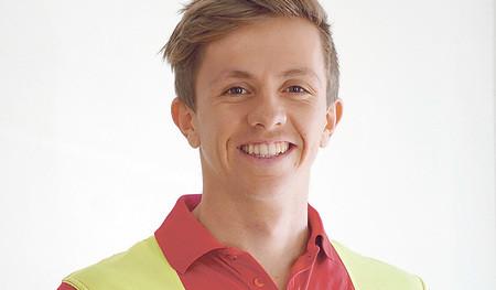 Der Medizinstudent Philipp Bogner startet nach der Quarantäne in den freiwilligen Zivildienst. 