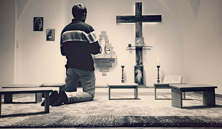 Anbetung in Rechberg. Viele Jugendliche nutzen dieses Angebot.  