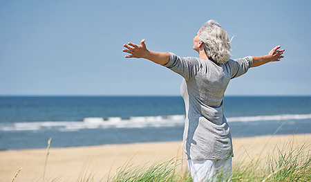 Eine Auszeit zu nehmen und Kraft zu tanken, ist für pflegende Angehörige wichtig.  
