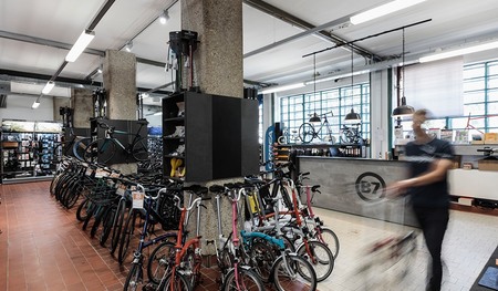 B7 Fahrradzentrum in der Tabakfabrik