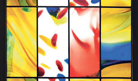 Auferstehung. Glasfenster in Reindlmühl