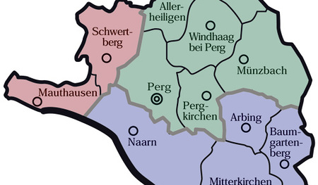 Seelsorgeraum Perg: Allerheiligen, Münzbach, Perg, Pergkirchen, Rechberg und Windhaag, Seelsorgeraum Mauthausen: Mauthausen und Schwertberg, Seelsorgeraum Machland: Arbing, Baumgartenberg, Mitterkirchen und Naarn