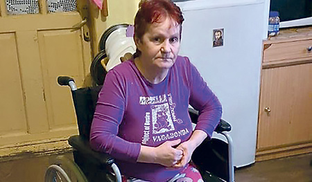 Rollstühle werden in Osteuropa dringend gebraucht. 