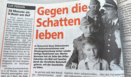 Thema vor 25 Jahren: die Aufarbeitung der NS-Zeit