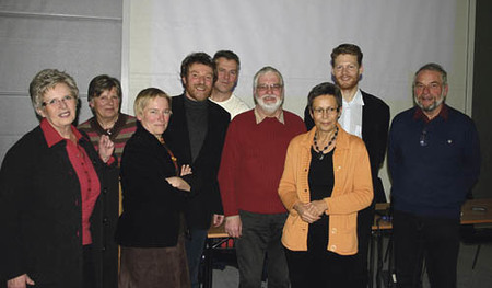 Veranstaltung zum 25 Jahr Jubil?um der IG Welt Ottensheim, die 1995 als Selbstbesteuerungsgruppe Ottensheim den Solidarit?tspreis bekommen hat. Vortrag von ATTAC Mitbegr?nder Christian Felber im Raiffeisen Saal. Thema: Neue Werte f?r die Wirtschaft.