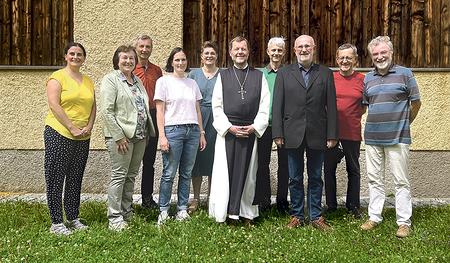 Das Kernteam für den Pfarrwerdungsprozess im Dekanat Ottensheim. 