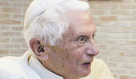 Benedikt XVI. war heuer auch im brieflichen Austausch mit Wiens Oberrabbiner Arie Folger zu theologischen Fragen.