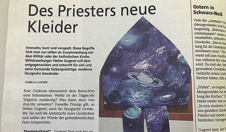 Ein Sternenornat gehört auch zu den Kreationen von Stefan Gugerel.   