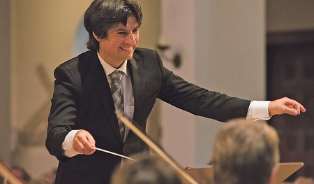 Seit 20 Jahren ist Eduard Matscheko Chorleiter in der Pfarre Linz-Christkönig.  