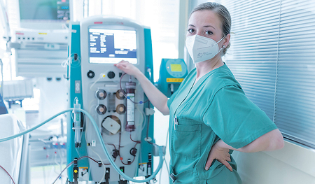 Isabella Sparber ist Intensivpflegerin am Klinikum Wels-Grieskirchen.   