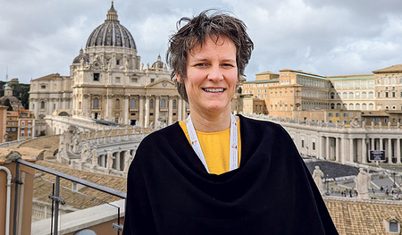 Klara Antonia ­Csiszar lehrt seit Oktober 2019 Pastoraltheologie an der KU linz. Sie stammt aus Rumänien und gehört der ungarischen Minderheit an.