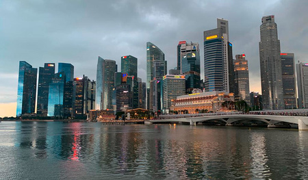 In Singapur - drüben.