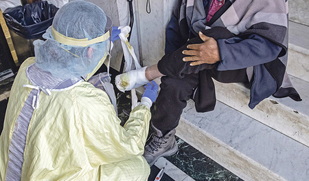 Die diesjährige Botschaft des Papstes zum Welttag der Armen lautet „Reich dem Armen  deine Hand“.   