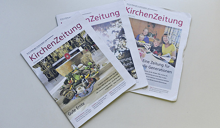 Jede Woche neu: Ihre KirchenZeitung