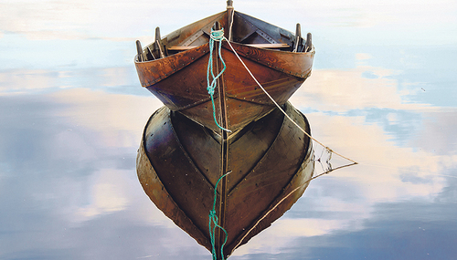 Nicht immer führt die Glaubensreise nur über ruhige Gewässer. 