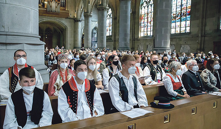 Ein großes Fest im Linzer Mariendom.   