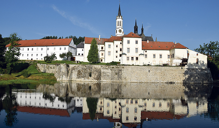 Beim Stift Hohenfurt ist der Wendepunkt.