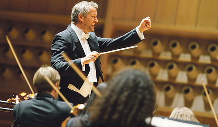Markus Poschner, Chefdirigent des Bruckner Orchester Linz