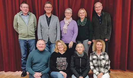 Das Team, das für die Seelsorge in Eggerding Verantwortung trägt   