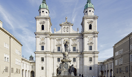 Beeindruckende Fassade: Salzburgs Dom.