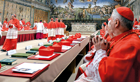 Am 12. März 2013 versammelten sich die Kardinäle zur Papstwahl in der Sixtinischen Kapelle, tags darauf wurde Franziskus gewählt 