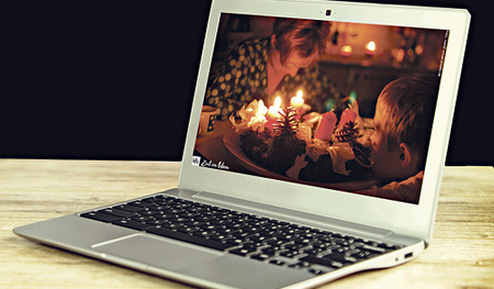 Gemeinsam feiern – räumlich getrennt, aber im Geiste (und über das Internet) verbunden. 