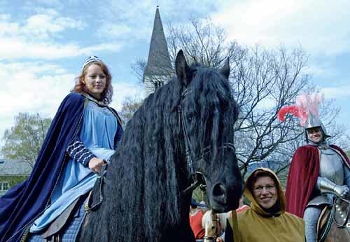 Georgiritt in Micheldorf von Zentrum zum Georgenbergkirche 