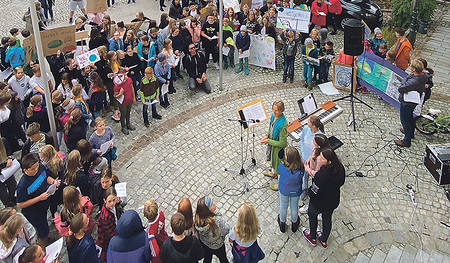 Kimaaktion in Neufelden   