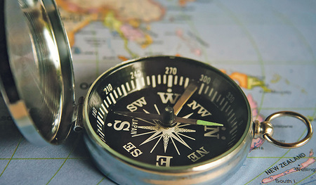 Reisen bedeutet auch, sich neu auszurichten.   