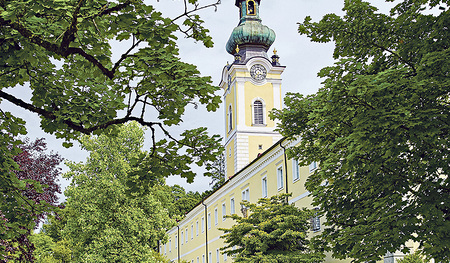  Ein meditativer Garten beim Stift Schlägl.  