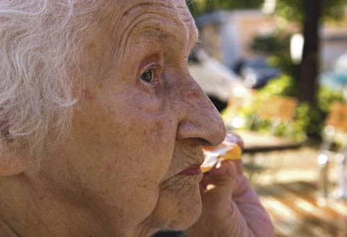 Seniorin [ (c) www.BilderBox.com, Erwin Wodicka, Siedlerzeile 3, A-4062 Thening, Tel. + 43 676 5103678.Verwendung nur gegen HONORAR, BELEG,URHEBERVERMERK und den AGBs auf bilderbox.com](in an im auf aus als and beim mit einer einem eines * & der die 